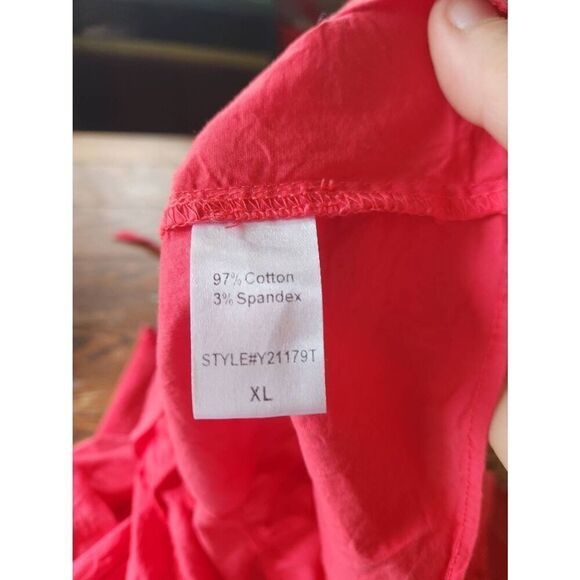 Tuckernuck Alannah Smocked Bodice Bow Tie Strap Dress in Poppy sz XL - Picture 4 of 4